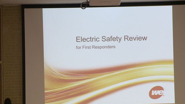 Milwaukee police officers take part in special training with We Energies officials