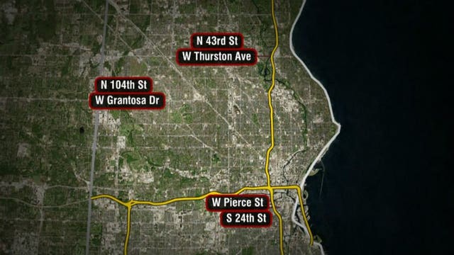 MPD: Three shot, injured in three separate shooting incidents; no suspects in custody