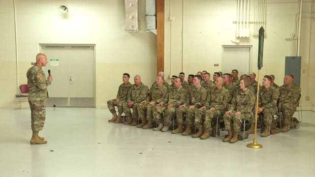 "This is why I enlisted:" Wisconsin National Guard unit heading overseas