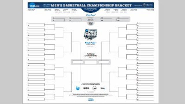 Click & print your very own 2014 NCAA Tournament bracket