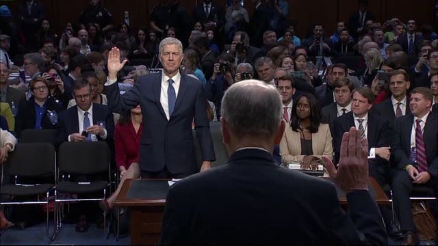 US Senate goes 'nuclear' to clear path for President Trump's Supreme Court pick