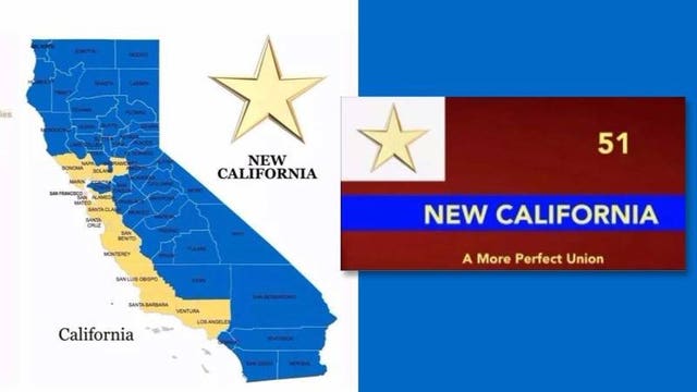 ‘New California’ movement hopes to create 51st state from rural counties