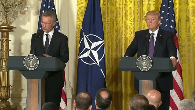 Pres. Trump says US, Russia relations are at an "all-time low"