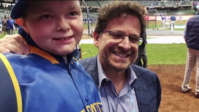 Young Brewers fan has monster hopes for World Series win