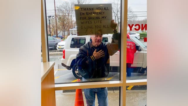 Amid coronavirus pandemic, man's note to hospital staff who saved wife goes viral