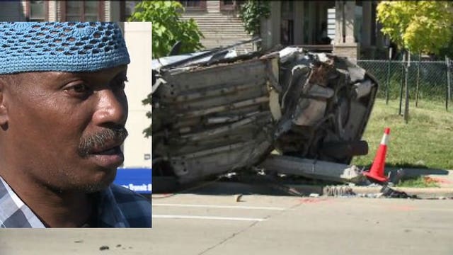 'Close to death situation:' Pedestrian who was among 5 hurt in crash near 40th and North grateful to be alive