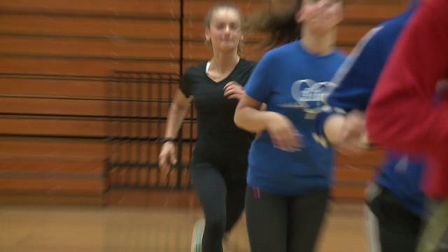 Molly O'Boyle makes a name for herself by tumbling for Tremper High School