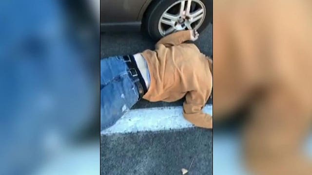 Bystander live streams two men overdosing in McDonald's parking lot