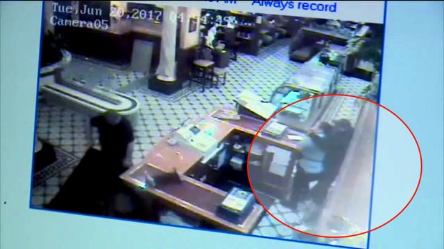 "We watch out for each other:" Omega Restaurant employees tackle, hold armed robbery suspect