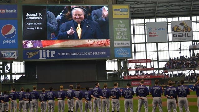 Pictures: Pre-game ceremonies on Opening Day at Miller Park