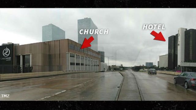 TMZ: Joel Osteen's church was fully accessible during Harvey, neighboring hotel filled to capacity