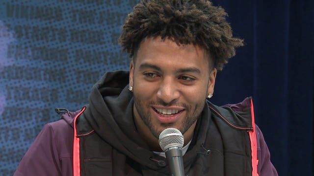 Prospective tight ends try to impress the Packers at NFL Scouting Combine