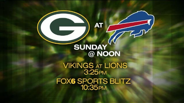 On the road again: Packers, Bills face off in New York, see game only on FOX6!