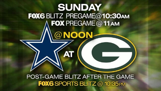 Green Bay Packers will face Dallas Cowboys Sunday, January 11th at Lambeau Field