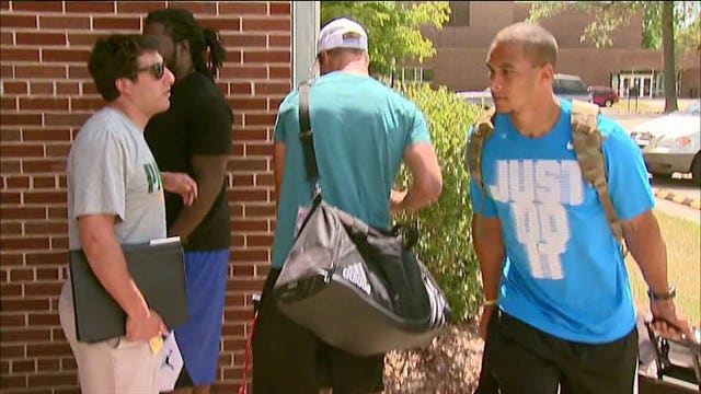 Are you ready for some football?! Packers move in to dorms at St. Norbert, gear up for Training Camp!