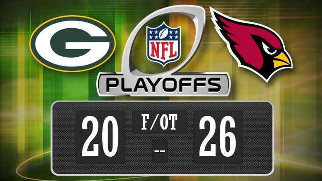 Sun sets in Arizona: Packers fall to Cardinals in divisional round playoff game