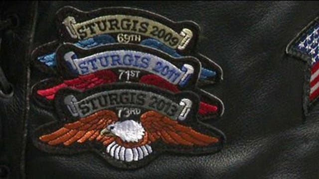 Leather jackets are riding resumés for a Harley riders