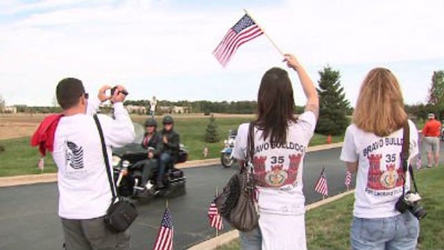 Gov. Scott Walker joins motorcycle "Patriot Tour"