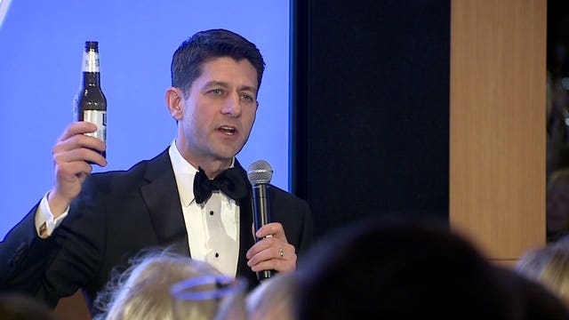 "We're extremely grateful:" Wisconsin Republicans attend inaugural dinner in Washington