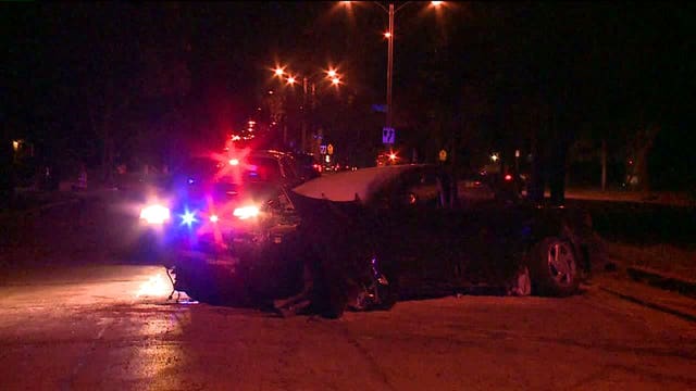 Police: Driver taken into custody following police pursuit, crash in Milwaukee