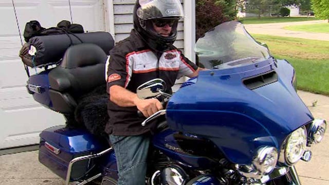 'Great big party:' Waterford man to ride to Seattle and back for Harley's 115th anniversary