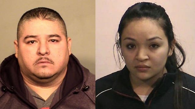 BUSTED: Driving with their baby in the car, couple accused of hiding 26 pounds of uncut heroin in diaper box