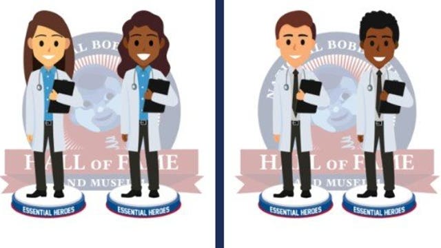 First-of-its-kind bobblehead series honoring the world’s essential heroes unveiled