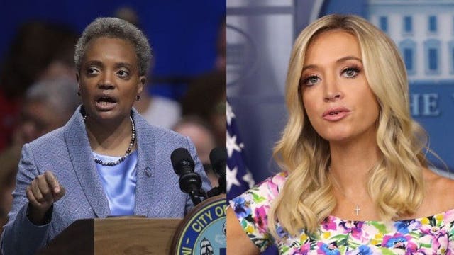 Chicago Mayor Lori Lightfoot calls White House's McEnany a 'Karen' after reported 'derelict mayor' slight