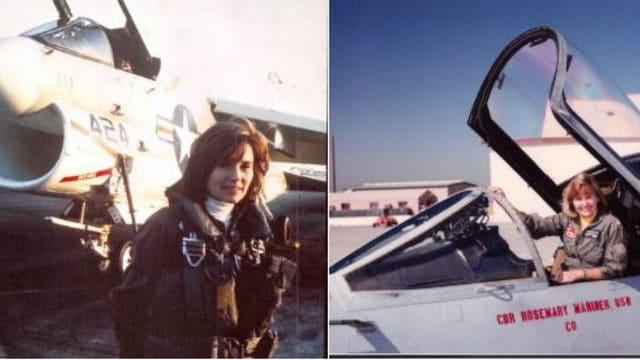 Navy to honor first female fighter pilot with first female-piloted flyover at funeral