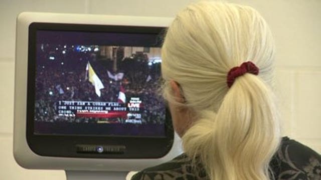 Papal announcement draws people away from workouts at YMCA