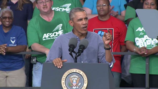 Pres. Obama kicks off week-long campaign swing with stop in Milwaukee