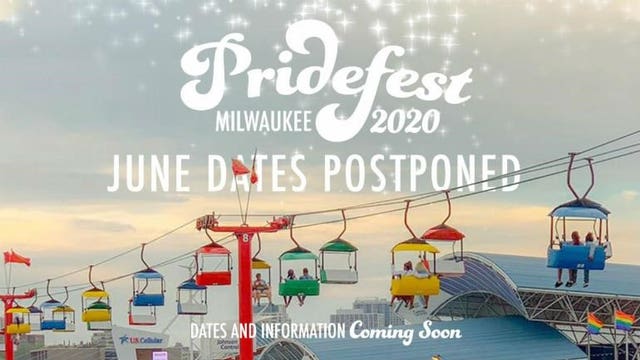 'Working on alternative dates:' PrideFest in Milwaukee postponed due to COVID-19