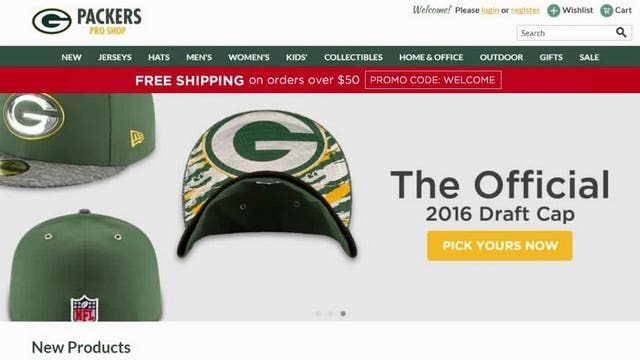 "We’re very excited:" Packers Pro Shop unveils newly designed website