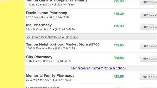 Website Helps You Pay Less For Prescriptions
