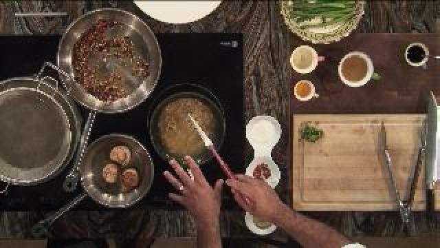 Chef Feker's Spicy Garlic Basil Scallops