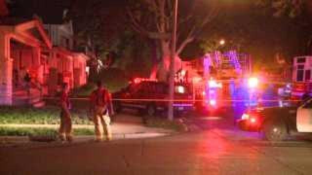 Firefighters douse flames at Milwaukee house fire