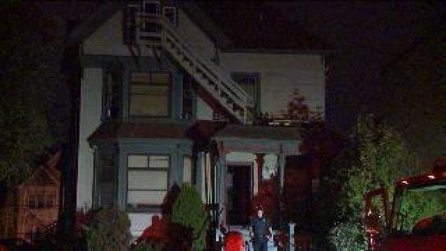 Firefighter falls while fighting fire on Milwaukee's east side