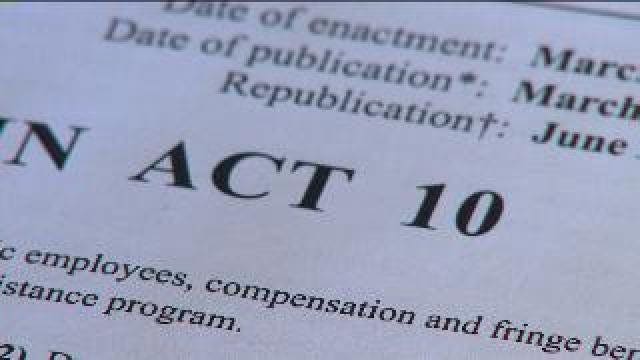 What will happen next to Wisconsin's Act 10?