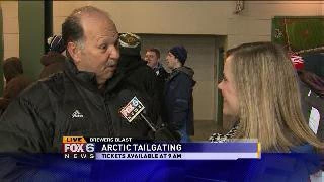 Jerry Augustine at Arctic Tailgate