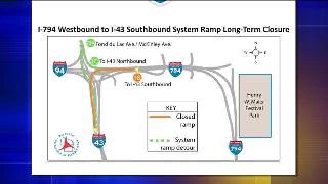 Ryan Luck with WisDOT provides a construction update