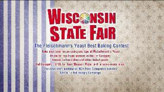 Steve Beeson talks about State Fair Baking Contest