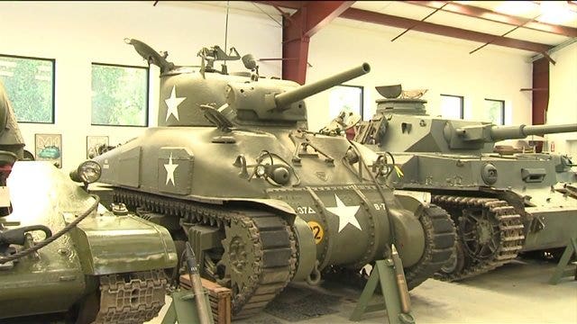 Historic military tank technology