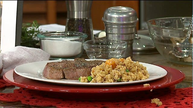 This recipe is perfect for a Valentine's Day dinner at home