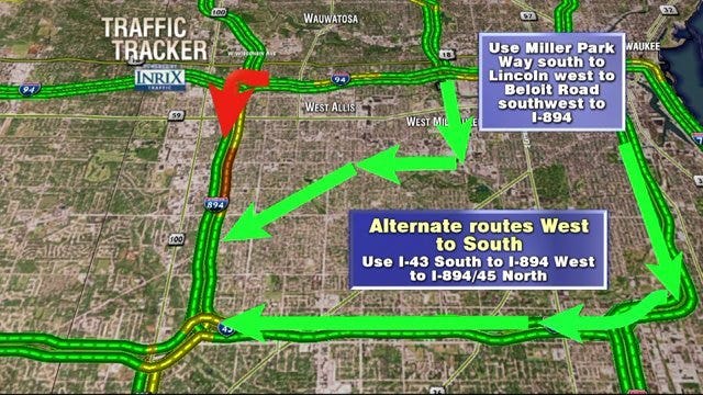 Extreme cold has slowed work on Zoo Interchange project; full closure rescheduled