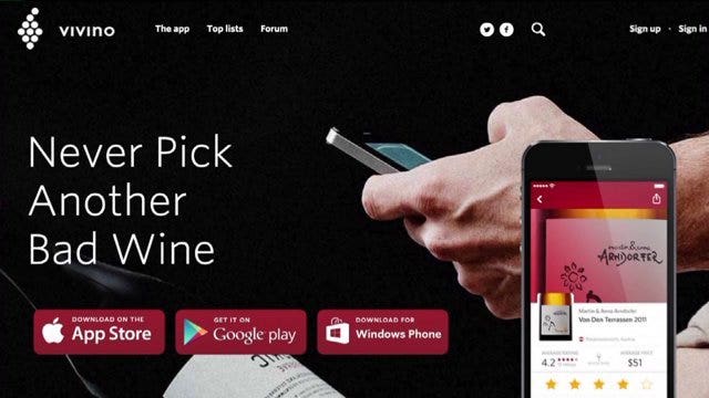 Not sure what wine to bring to the party? There are apps that can help