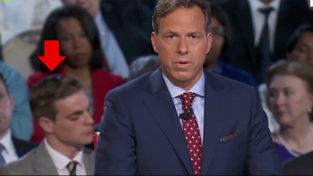 The man who sparked the Twitter hashtag "Hot Debate Guy" is getting more attention