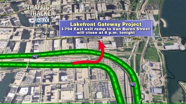 A busy weekend for construction projects across the Milwaukee area