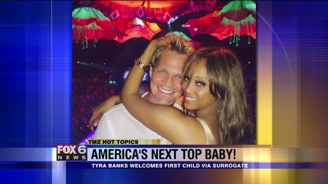 TMZ: Tyra Banks welcomes first child via surrogate