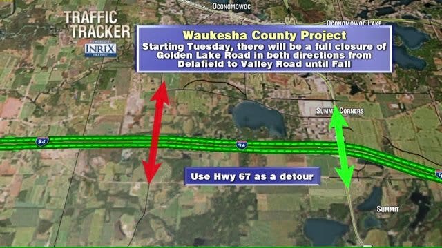 Drivers take note: More closures happening in Zoo Interchange next week