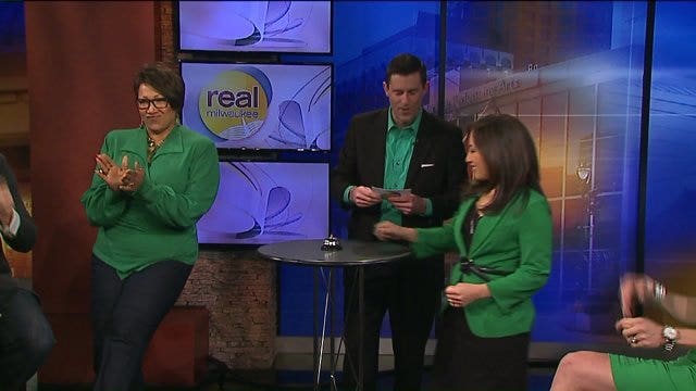 Hosts get in the spirit of St. Patrick's Day by putting their speed, wit to the test